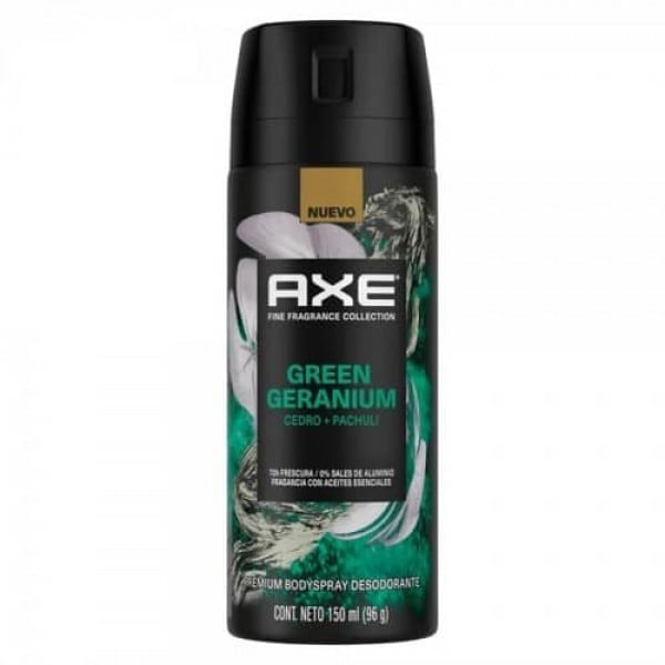 Axe Green Geranium Desodorante En Aerosol 150ml