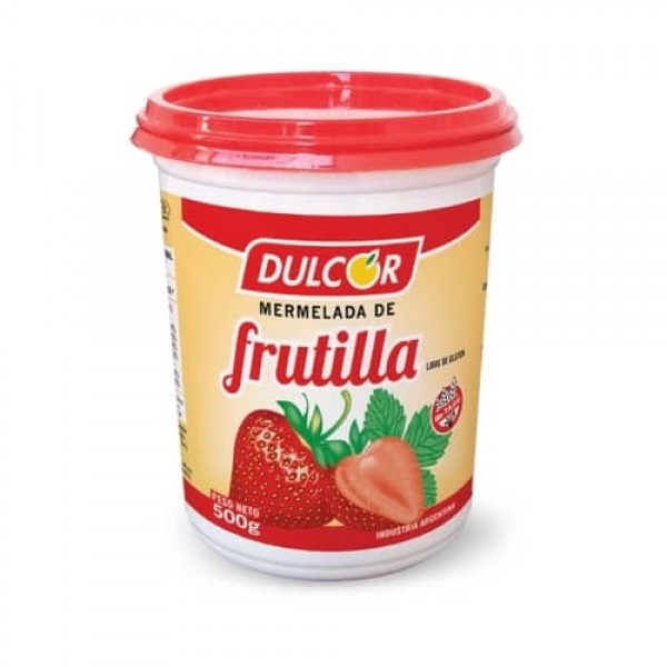 Dulcor Mermelada De Frutilla 500gr