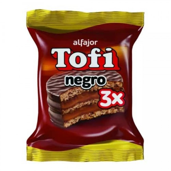 Tofi Alfajor Triple Negro 73gr