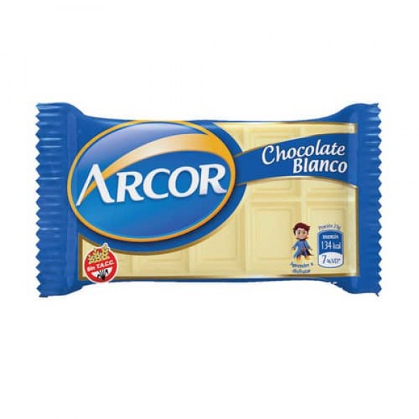 Arcor Chocolate Blanco 25gr