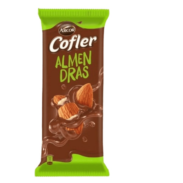 Cofler Chocolate Con Leche Y Almendras 55gr