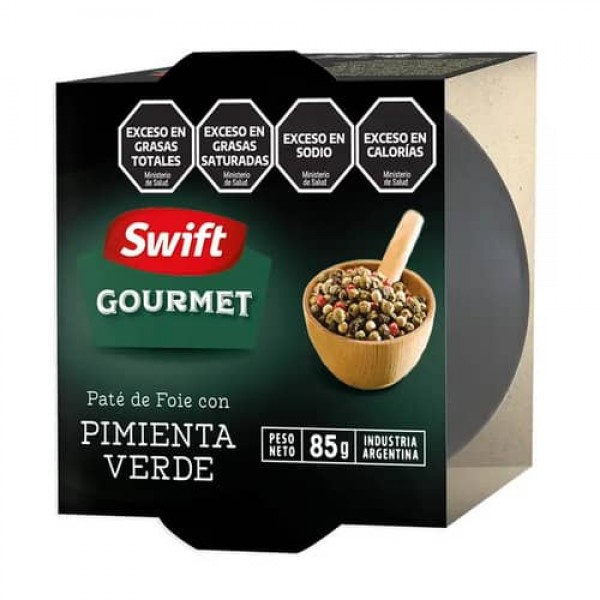 Swift Gourmet Pate De Foie Con Pimienta Verde 85gr