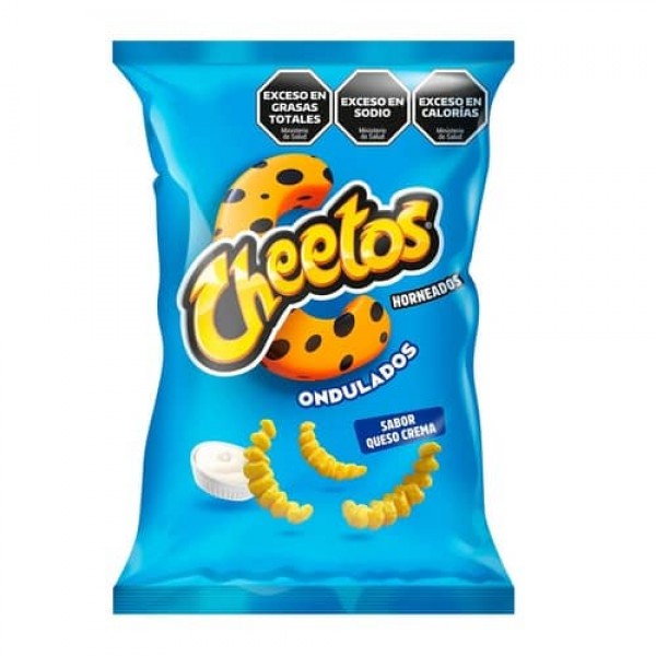 Cheetos Horneados Ondulados Sabor Queso Crema 85gr