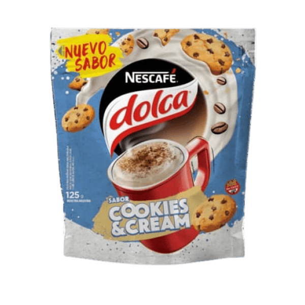 Nescafe Dolca Sabor Cookies & Cream 125gr