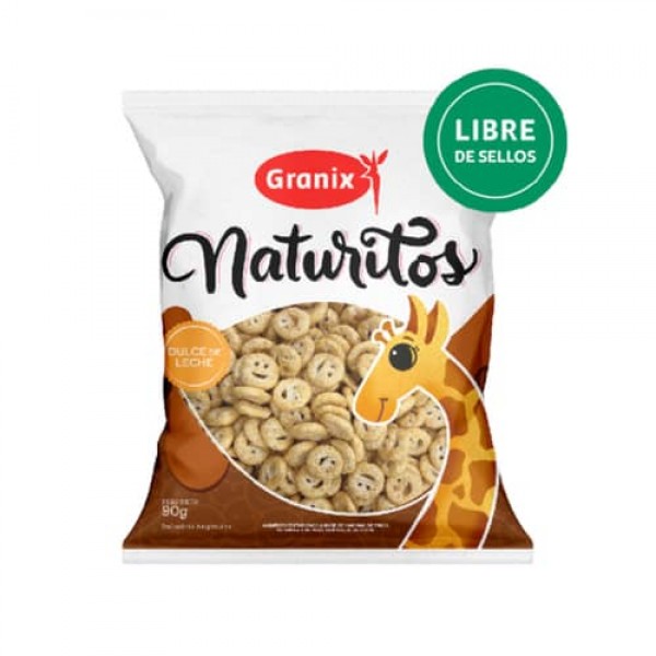 Granix Naturitos Cereales Sabor Dulce De Leche 90gr