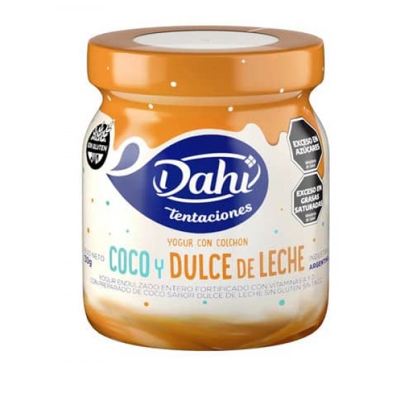 Dahi Yogur Con Colchon Coco Y Dulce De Leche 130gr