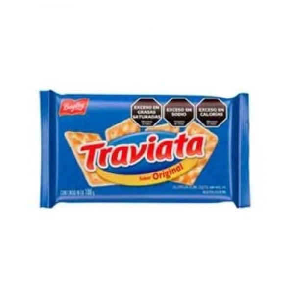 Traviata Galletas De Agua Sabor Original 108gr