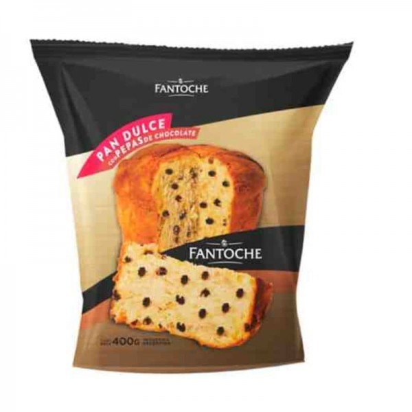 Fantoche Pan Dulce Con Pepas De Chocolate 400gr