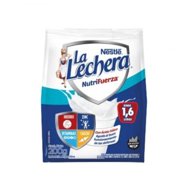 La Lechera Leche En Polvo 200gr