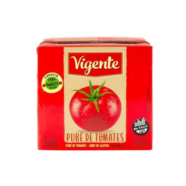 Vigente Pure De Tomates 520gr