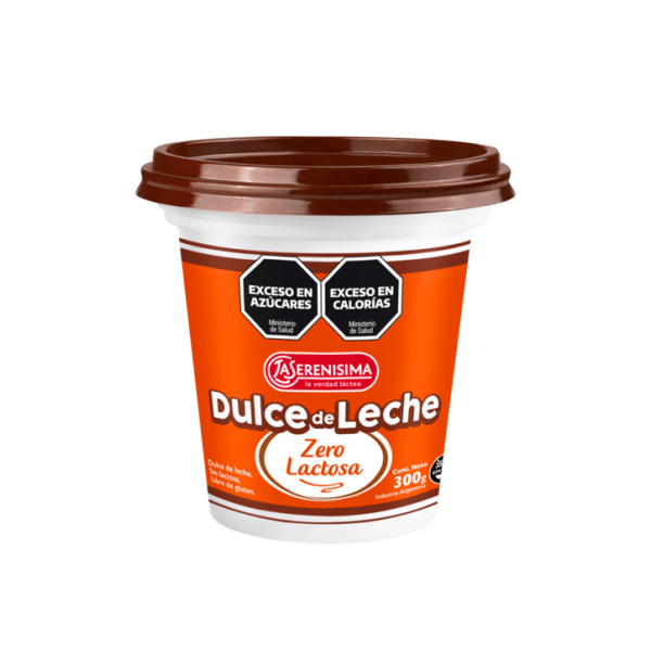 La Serenisima Dulce De Leche Zero Lactosa 300gr