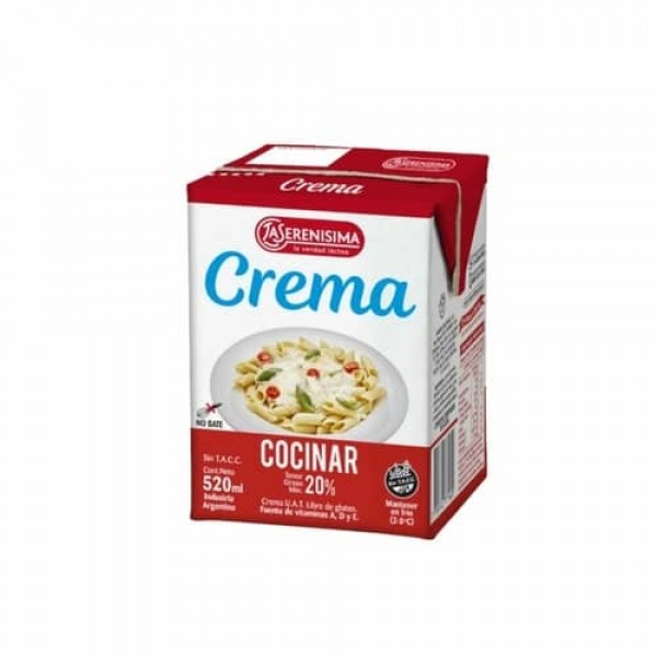 La Serenisima Crema Para Cocinar 520ml
