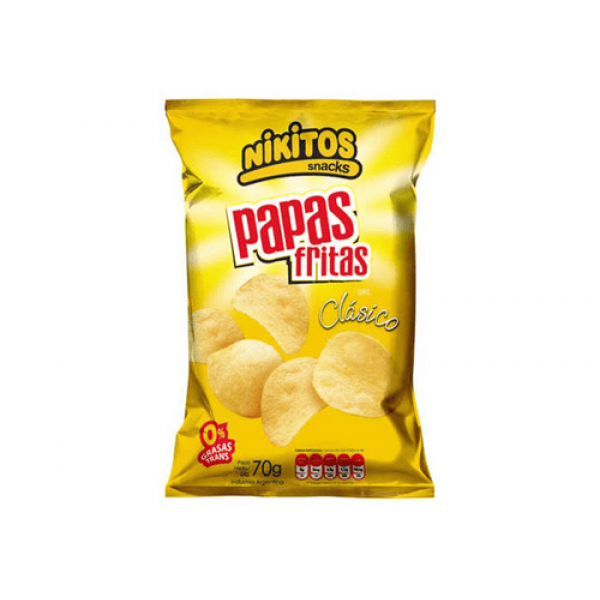 Nikitos Papas Fritas Clasicas 65gr