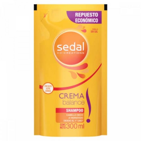 Sedal Shampoo Crema Balance 300ml