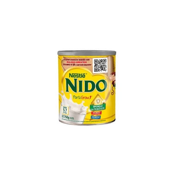 Nido Leche En Polvo A Partir De 2 A 3 Años  750gr