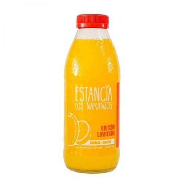 Estancia Los Naranjos Jugo De Naranja Y Durazno 500ml