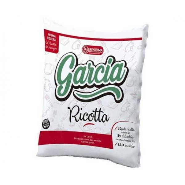 Garcia Ricotta Con Crema x 100gr