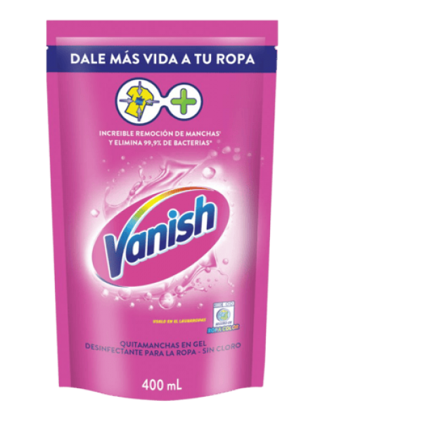 Vanish Quitamanchas Liquido Sin Cloro 400ml