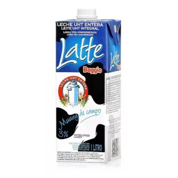 Baggio Latte Leche Entera 1L