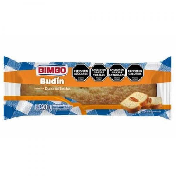 Bimbo Budin Relleno Con Dulce De Leche 220gr