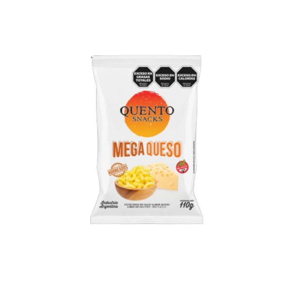 Quento Snacks Mega Queso 110gr