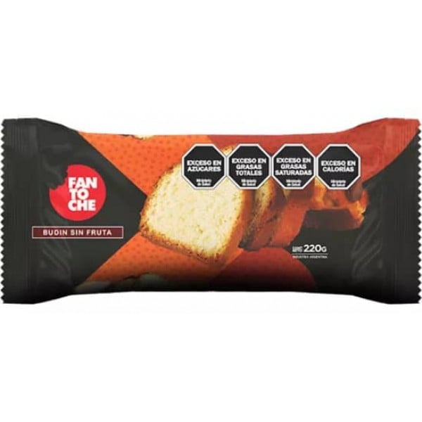 Fantoche Budin Sin Fruta 200gr