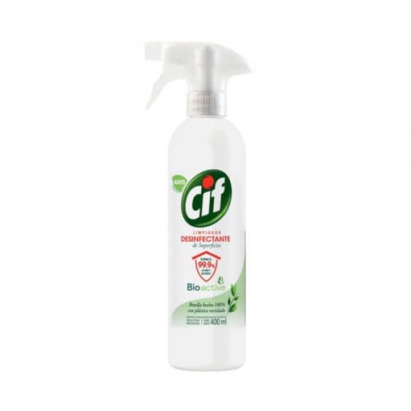 Cif Limpiador Desinfectante Liquido Gatillo 400ml