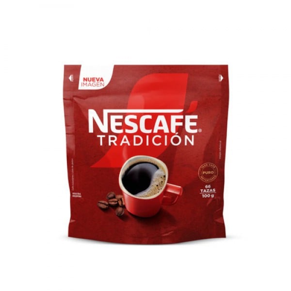 Nescafe Tradicion Cafe Instantaneo Doy Pack 100gr