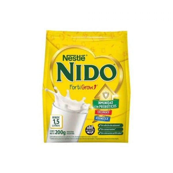 Nestle Nido Leche En Polvo 200gr