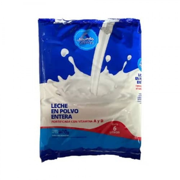 Mundo Lacteo Leche En Polvo Entera 800gr