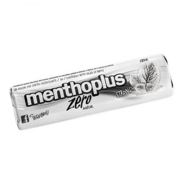 MenthoPlus Zero Caramelos Strong 26,6gr