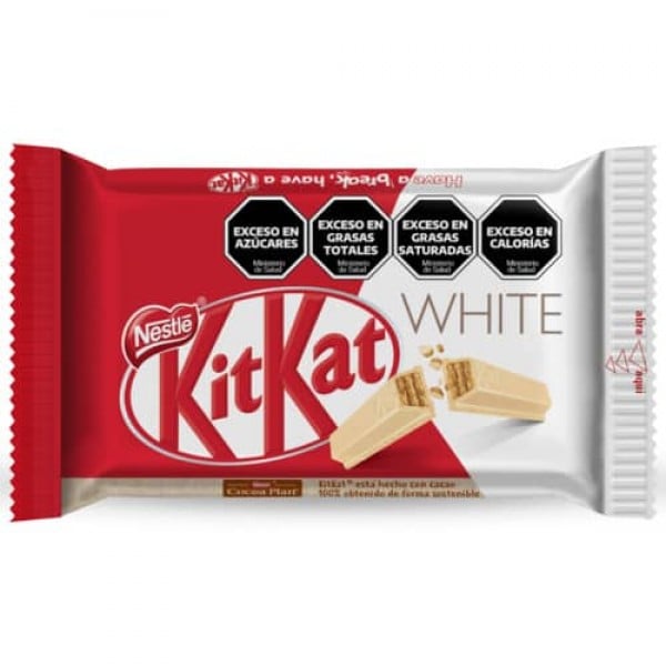 Kit Kat White Oblea Rellena Con Chocolate Blanco 41,5gr