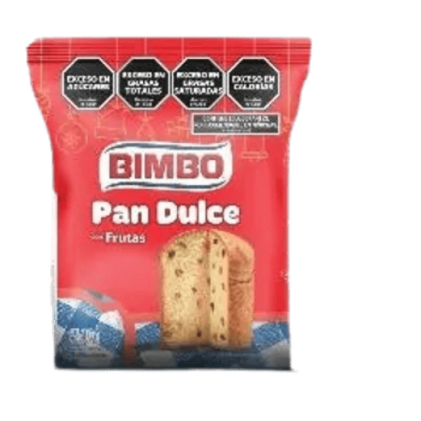 Bimbo Pan Dulce Con Frutas 400gr