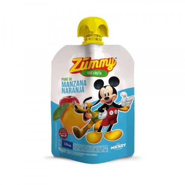 Zummy Pure De Manzana Y Naranja 90gr