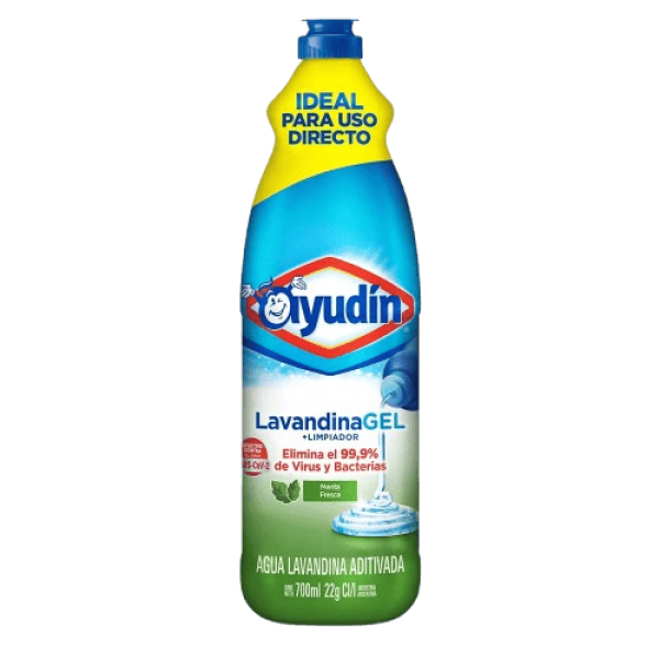 Ayudin Lavandina En Gel Menta Fresca 700ml