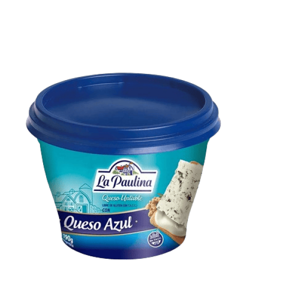 La Paulina Queso Untable Con Queso Azul 190gr