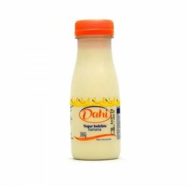 Dahi Yogur Bebible Entero Sabor Banana 200ml