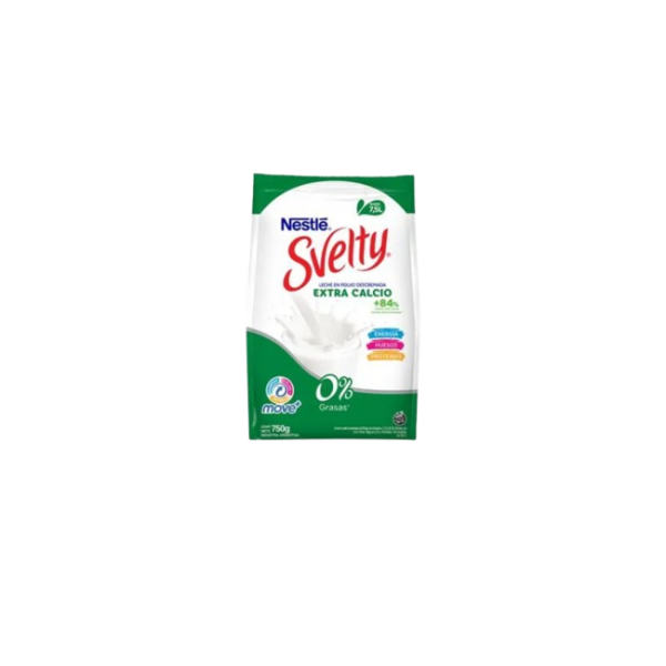 Nestle Svelty Leche En Polvo Descremada Extra Calcio 750gr