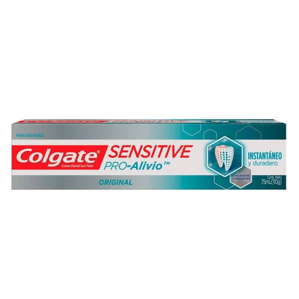 Colgate Crema Dental con Fluor Sensitive Pro-Alivio Original 110gr