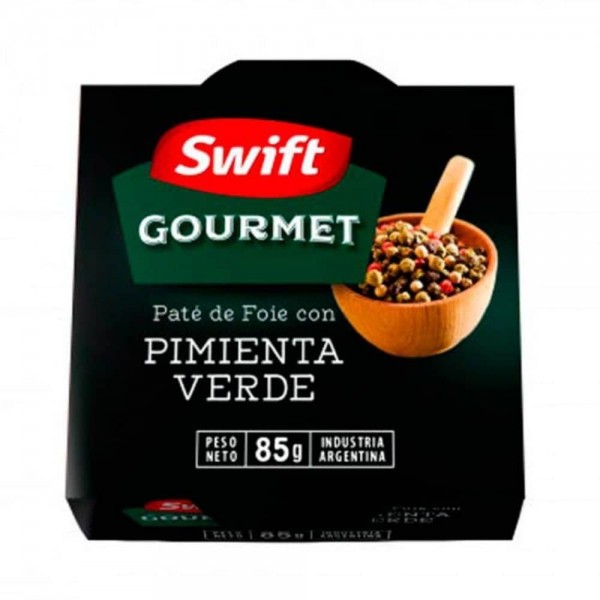 Swift Gourmet Pate de Foie con Pimienta Verde 85gr
