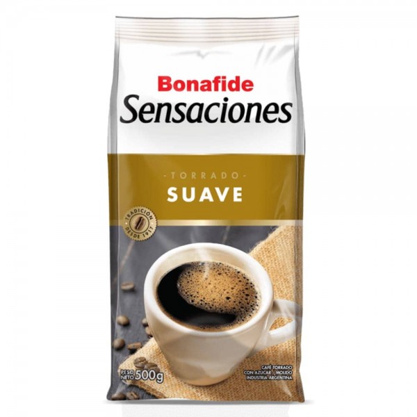 Bonafide Sensaciones Cafe Torrado Suave 500gr