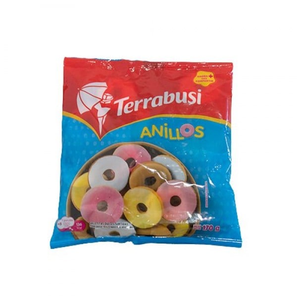 Terrabusi Anillos Galletitas Dulces Surtidas 170gr