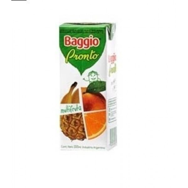 Baggio Pronto Jugo Multifruta 200ml