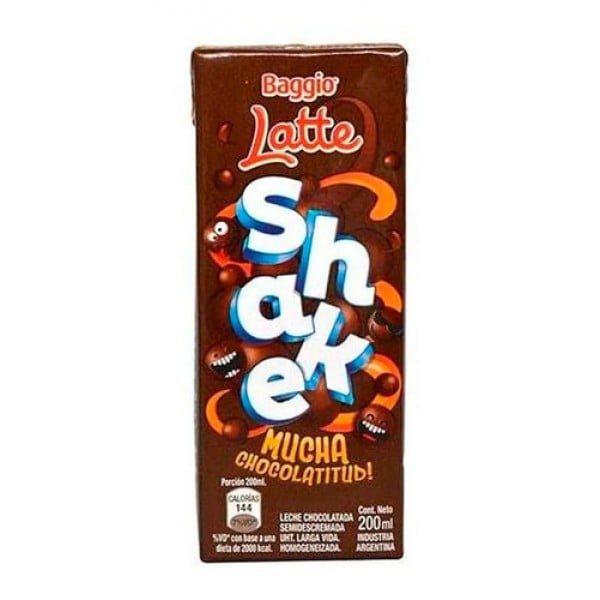 Shake Leche Chocolatada Semidescremada 200ml