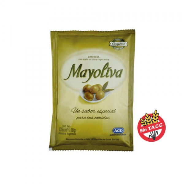 Natura Mayoliva Mayonesa Con Aceite De Oliva Virgen Extra 118gr