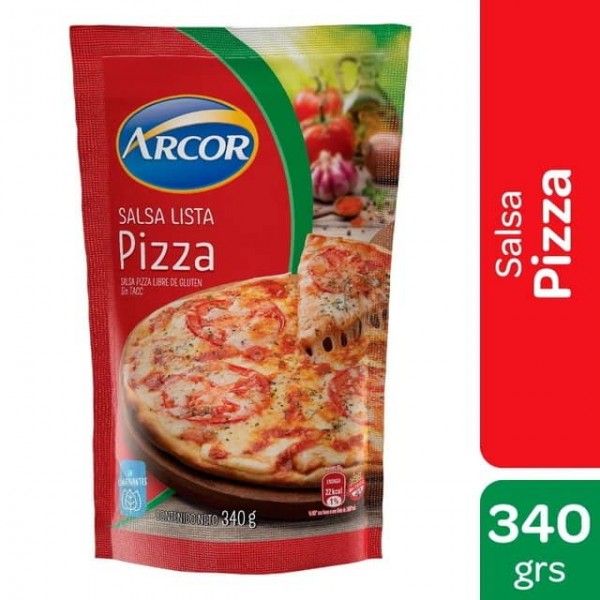 Arcor Salsa Lista Pizza 340gr