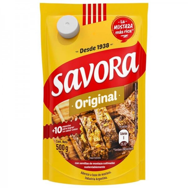 Savora Mostaza Original 500ml