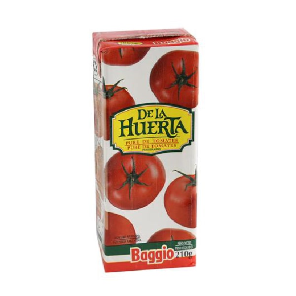 De La Huerta Puré De Tomate 210gr