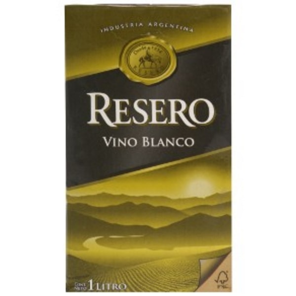 Resero Vino Blanco Caja 1L