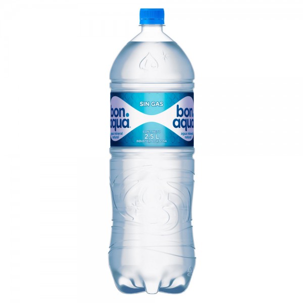 BonAqua Agua Mineral Natural Sin Gas 2.5L